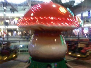 Big Mushroom ride at Galeries La Capitale in Quebec City